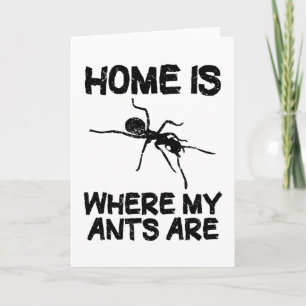 Ant Farm Ants Behaltend Insekten Funny Quote Gesch Karte