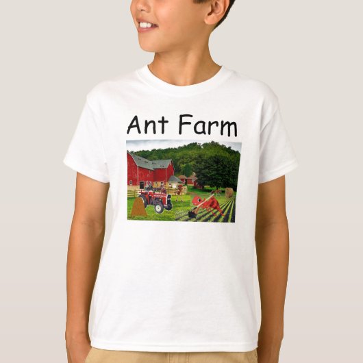 Ant Farm Behalte die Tanten weg T-Shirt (Vorderseite)