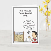 Ant Farm Birthday Karte (Gelbe Blume)