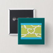 Ant Farm Liebe Button (Vorne & Hinten)