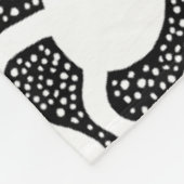 Ant Farm - Schwarzweiß Fleecedecke (Ecke)