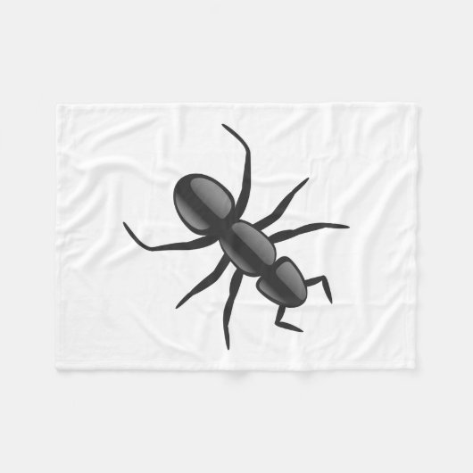 Ant Fleecedecke (Vorderseite (Horizontal))