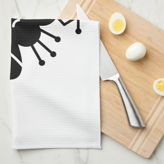 Ant Geschirrtuch (Viertel Falte)