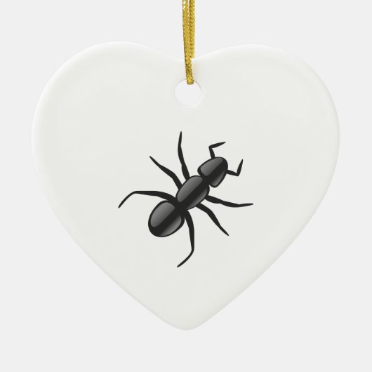 Ant Keramik Ornament (Vorne)