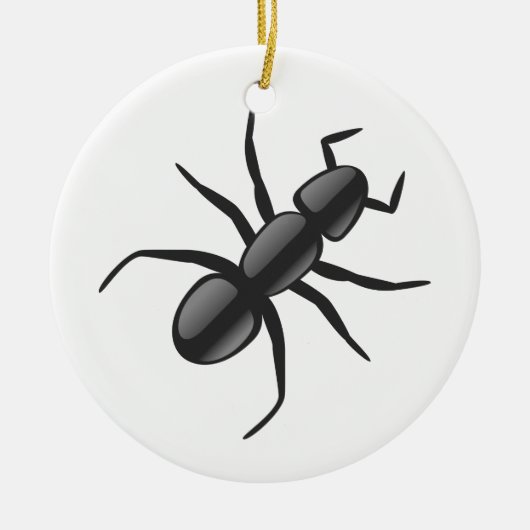 Ant Keramik Ornament (Vorne)