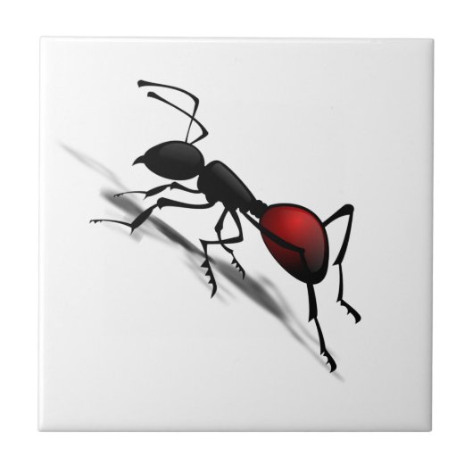 Ant Keramik Tile Gift Fliese (Vorderseite)