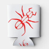 Ant Legs Antennas Red Dosenkühler (Rückseite)