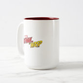 Ant-Man und der Abfall| Split Helm Graphic Zweifarbige Tasse (Vorderseite Links)