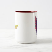 Ant-Man und der Abfall| Split Helm Graphic Zweifarbige Tasse (Mittel)