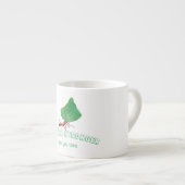 Ant mit einem großen Blatt Espressotasse (Vorderseite Rechts)