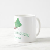 Ant mit einem großen Blatt Kaffeetasse (VorderseiteRechts)