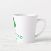 Ant mit einem großen Blatt Milchtasse (Rechts)