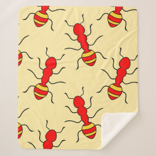 Ant nahtlos Muster vintageant, abstrakt, tierisch, Sherpadecke