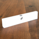Ant Namensplakette (Seite)