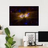 Ant Nebula IR 18x12 (20x16) Poster (Heimbüro)