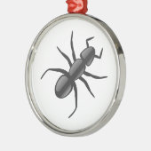 Ant Ornament Aus Metall (Links)
