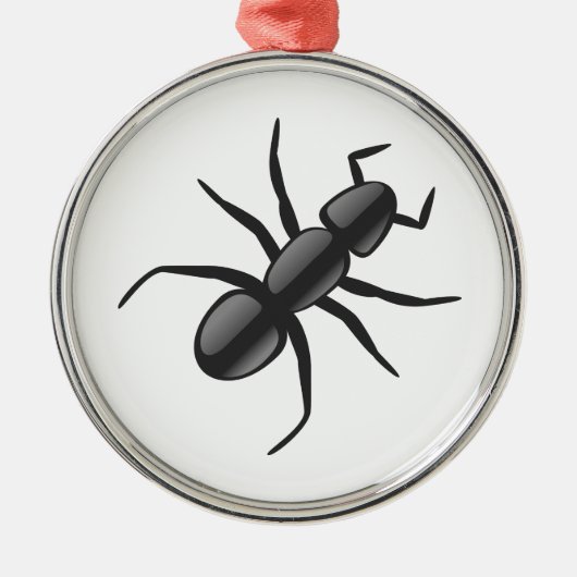 Ant Ornament Aus Metall (Vorne)