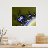 Ant Parade White Border Poster (Küche)