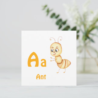 Ant personalisieren ABC: Buchstabe A - Ihren Namen