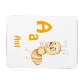 Ant personalisieren ABC: Buchstabe A - Ihren Namen Magnet (Horizontal)
