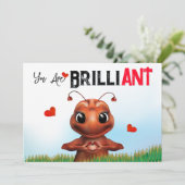 Ant Pun Birthday (Stehend Vorderseite)