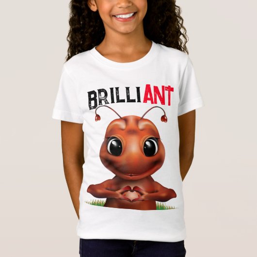 Ant Pun Sign Language T - Shirt (Vorderseite)