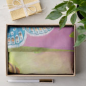 Ant, Schnecke und Chapman-Blauer Schmetterling Seidenpapier (Geschenk)