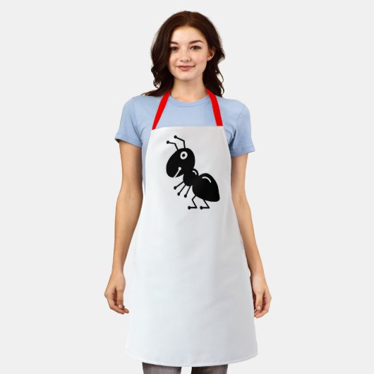 Ant Schürze (Getragen)