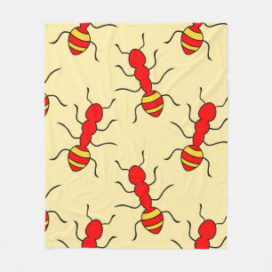 Ant seamless pattern vintageant, abstract, animal, fleecedecke