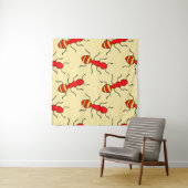 Ant seamless pattern vintageant, abstract, animal, wandteppich (Beispiel (Horizontal))