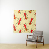 Ant seamless pattern vintageant, abstract, animal, wandteppich (Beispiel)