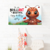 Ant Sign Language Brilliant Kindergeburtstag Banner (Insitu)