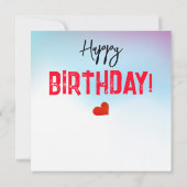 Ant Sign Language Kindergeburtstag (Rückseite)