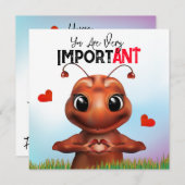 Ant Sign Language Liebe Valentine (Vorne/Hinten)