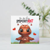 Ant Sign Language Liebe Valentine (Stehend Vorderseite)