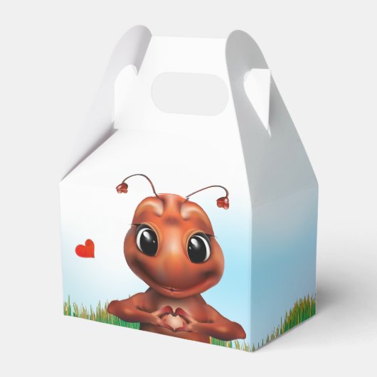 Ant Sign Language Vielen Dank Geschenkschachtel (Rückseite)