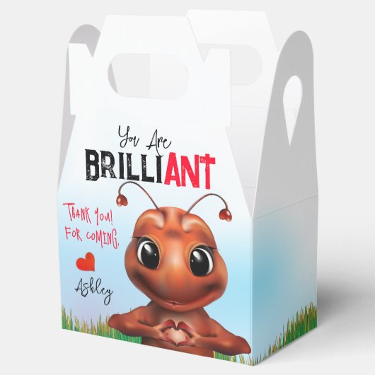 Ant Sign Language Vielen Dank Geschenkschachtel (Geöffnet)