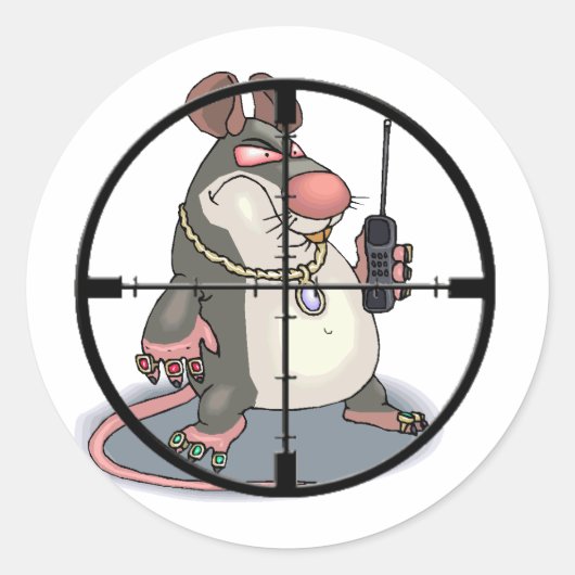 Ant-Snitch Scope Sight Sticker (Vorderseite)