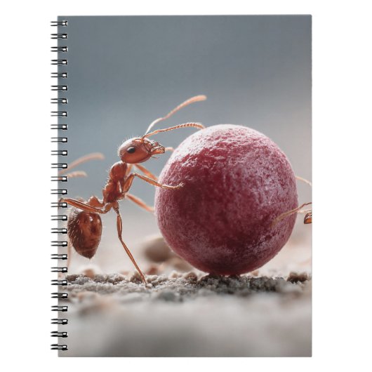 Ant-Strength-Notebook Notizblock (Vorderseite)