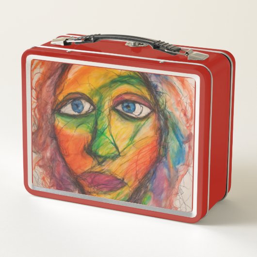 "Ant-tastic Picnic Lunch Boxes" Metall Brotdose (Rückseite)