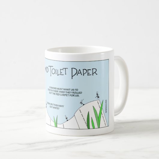Ant-Toilettenpapier Kaffeetasse (VorderseiteRechts)