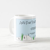 Ant-Toilettenpapier Kaffeetasse (Vorderseite Links)