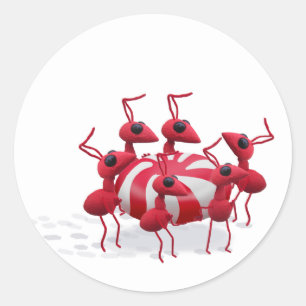 Ant und Candy Sticker