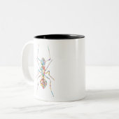 Ant Zweifarbige Tasse (Vorderseite Links)