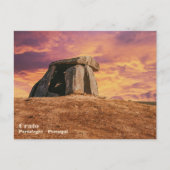 Anta do Tapadao Dolmen. Jungsteinzeitungen in Crat Postkarte (Vorderseite)
