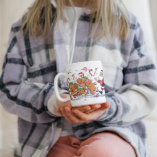 Anta und Gingerbread Tanz Weihnachtsbecher Kaffeetasse