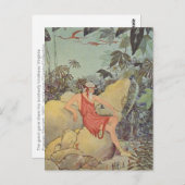 Antaeus und die Pygmäen Postkarte (Vorne/Hinten)
