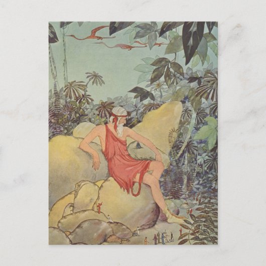 Antaeus und die Pygmäen Postkarte (Vorderseite)