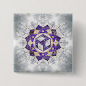 Antahkarana in Lotus Mandala- Amethyst und Pearl Button (Vorderseite)