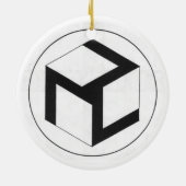 Antahkarana: Mann und Frau Keramikornament (Hinten)